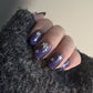 Reusable Midnight Star | Premium Press on Nails Gel | Fake Nails | Cute Fun Colorful Colorful Gel Nail Artist faux nails 177zz