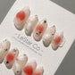 Reusable Sweet Infatuation | Premium Press on Nails Gel | Fake Nails | Cute Fun Colorful Gel Nail Artist faux nails TT254