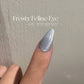 Frosty Feline Eye |Cat Eye Gel Polish | Sheer Baby Blue w/Silver Shimmer | Long Lasting Brush on UV Gels Nail DIY Manicure Nail Art Supply