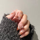 Reusable Gem Rosebud | Premium Press on Nails Gel | Fake Nails | Cute Fun Colorful Gel Nail Artist faux nails BB261