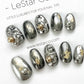 Reusable Chrono Cruiser | Premium Press on Nails Gel | Fake Nails | Cute Fun Colorful Gel Nail Artist faux nails BB263