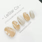 Reusable Crystal Ash | Premium Press on Nails Gel | Fake Nails | Cute Fun Colorful Gel Nail Artist faux nails ML293