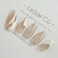 Reusable Chandelier Lady | Premium Press on Nails Gel | Fake Nails | Cute Fun Colorful Gel Nail Artist faux nails BB314