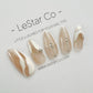 Reusable Chandelier Lady | Premium Press on Nails Gel | Fake Nails | Cute Fun Colorful Gel Nail Artist faux nails BB314