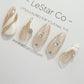 Reusable Chandelier Lady | Premium Press on Nails Gel | Fake Nails | Cute Fun Colorful Gel Nail Artist faux nails BB314
