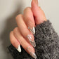 Reusable Chandelier Lady | Premium Press on Nails Gel | Fake Nails | Cute Fun Colorful Gel Nail Artist faux nails BB314