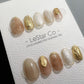 Reusable Sahara Sunset | Premium Press on Nails Gel | Fake Nails | Cute Fun Colorful Gel Nail Artist faux nails BB323