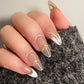 Reusable Chandelier Lady | Premium Press on Nails Gel | Fake Nails | Cute Fun Colorful Gel Nail Artist faux nails BB314
