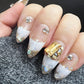 Reusable Dance in Style | Premium Press on Nails Gel | Fake Nails | Cute Fun Colorful Gel Nail Artist faux nails TMR337