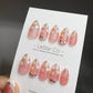 Reusable Really Love Me | Premium Press on Nails Gel | Fake Nails | Cute Fun Colorful Gel Nail Artist faux nails ML342