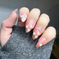 Reusable Really Love Me | Premium Press on Nails Gel | Fake Nails | Cute Fun Colorful Gel Nail Artist faux nails ML342