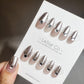 Reusable All Day Long | Premium Press on Nails Gel | Fake Nails | Cute Fun Colorful Gel Nail False faux Nails TMR363