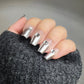 Reusable All Day Long | Premium Press on Nails Gel | Fake Nails | Cute Fun Colorful Gel Nail False faux Nails TMR363