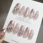 Reusable Your Baby | Premium Press on Nails Gel | Fake Nails | Cute Fun Colorful Gel Nail Artist faux nails ML366