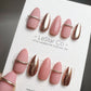 Reusable Sweetest Thing | Premium Press on Nails Gel | Fake Nails | Cute Fun Colorful Gel Nail Artist faux nails TMR351