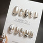 Reusable Stay Beautiful | Premium Press on Nails Gel | Fake Nails | Cute Fun Colorful Gel Nail Artist faux nails BB354