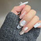 Reusable Love Story | Premium Press on Nails Gel | Fake Nails | Cute Fun Colorful Gel Nail Artist faux nails BB355