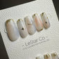 Reusable Good Dream | Premium Press on Nails Gel | Fake Nails | Cute Fun Colorful Gel Nail Artist faux nails TMR401
