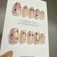 Reusable Slip Away Aurora Effect | Premium Press on Nails Gel | Fake Nails | Cute Fun Colorful Gel Nail Artist faux nails BB407