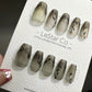 Reusable Botanical Bliss | Premium Press on Nails Gel | Fake Nails | Cute Fun Colorful Gel Nail Artist faux nails QN447