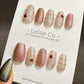 Reusable Cherry Pop | Premium Press on Nails Gel | Fake Nails | Cute Fun Colorful Gel Nail Artist faux nails TMR483