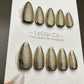 Reusable Dragon Scale | Premium Press on Nails Gel | Fake Nails | Cute Fun Colorful Gel Nail Artist faux nails TMR477